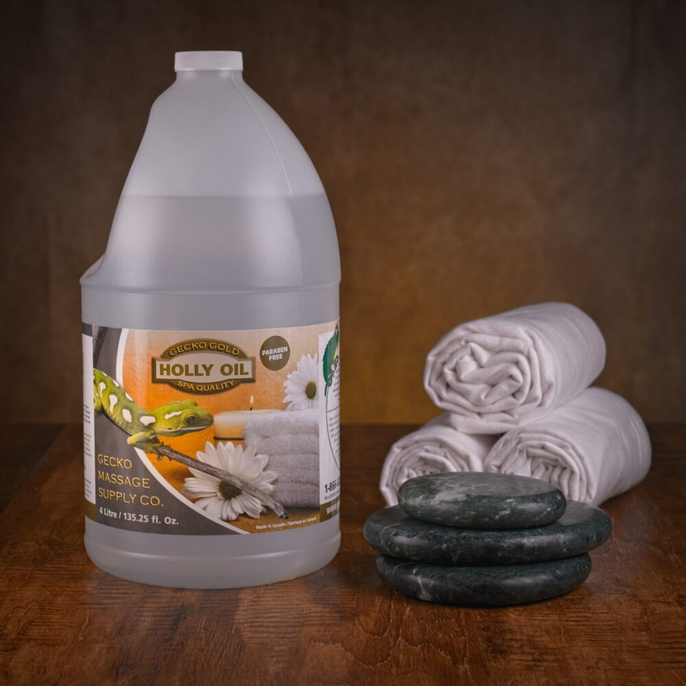 Gecko Gold Holly Oil Gecko Massage Supplies